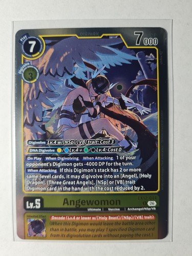 Digimon angewomon ex12 044 - •, ex12-044