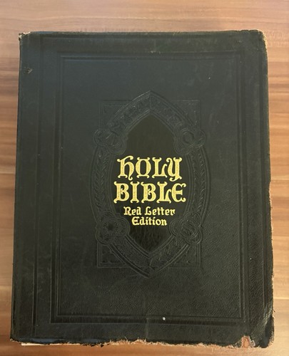 The holy bible red letter - holy,