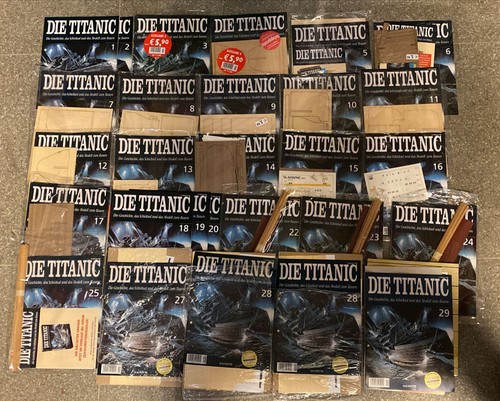 Sammlung hachette die titanic - sammlung,
