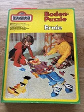 Vintage Sesamstrasse Ernie Boden Puzzle Komplett 1973 Gruner+Jahr Rar 51J. alt