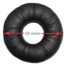 Kunst Lederohrkissen groß