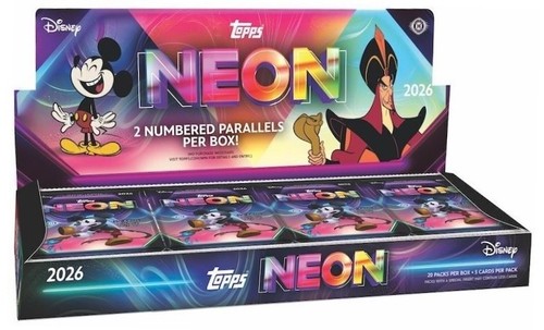2026 topps disney neon pick - disney,