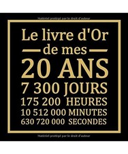 20 ans: Livre d'or pour