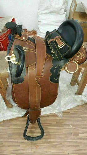 Australischer sattel aus - sattel,