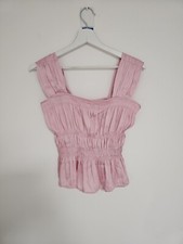 H&M Top Größe Xs Neu ohne Etikett Rosa Mango Zara Designer Bluse Kleid Sommer