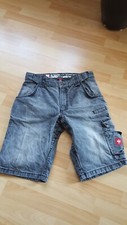 Engelbert Strauss Cargo Shorts Worker Jeans Short POWER denim stonewashed Gr 48