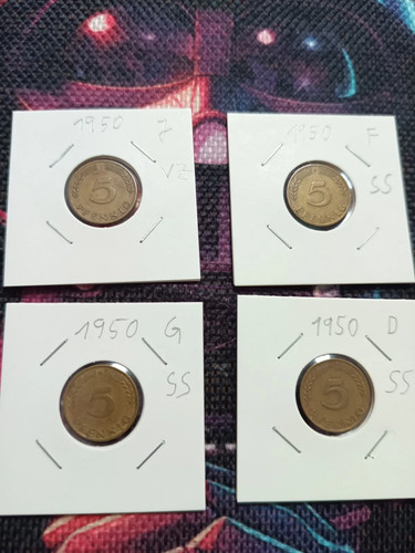 Pfennig brd bis vz - brd,