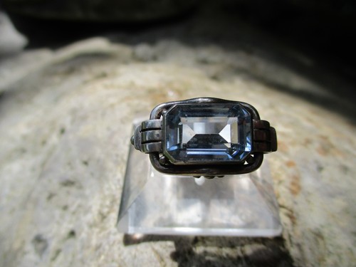 Prunkvoller art deco ring 800 - prunkvoller,