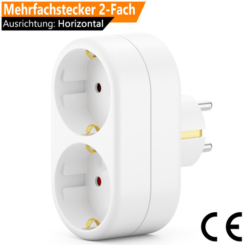 Doppelstecker mehrfachstecker - doppelstecker,
