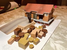 Vollmer 45701 Spur H0 Lagerhalle Verladebahnhof Güterschuppen mit Rampe Zubehör