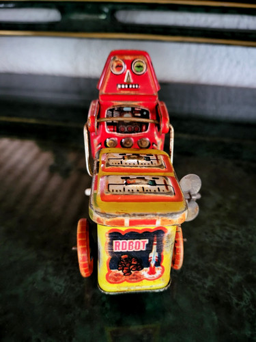 Blechspielzeug roboter space - blechspielzeug,