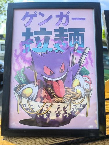 Gengar poster 20x30 ohne - 20x30,