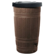 Regentonne Regenfass Holzoptik