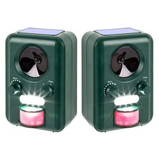 2x Katzenabwehr Katzenvertreiber Hundeabwehr Katzenschreck Tierschreck Vergrämer