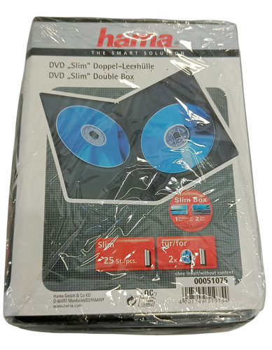 Hama dvd slim doppel - hama,
