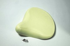 NSU Quickly Satteldecke Sattel-Decke Cremeweiß creme weiß beige Moped Mofa 