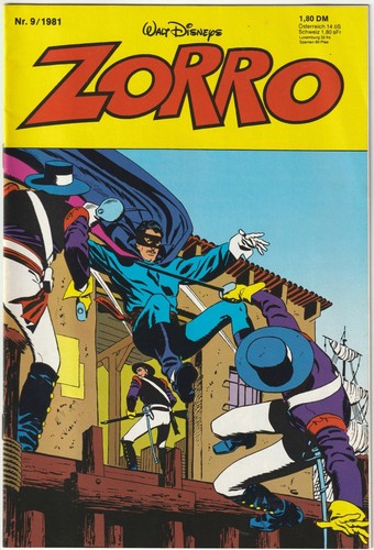 Zorro 1981 ehapa - zorro,
