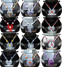 Hochzeit Dekoration Brautauto Autoschmuck Hochzeitsauto Autogirlande - 7 Rosen