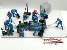 1:18 Schumacher Benetton B194 Pit Stop Diorama Umbau