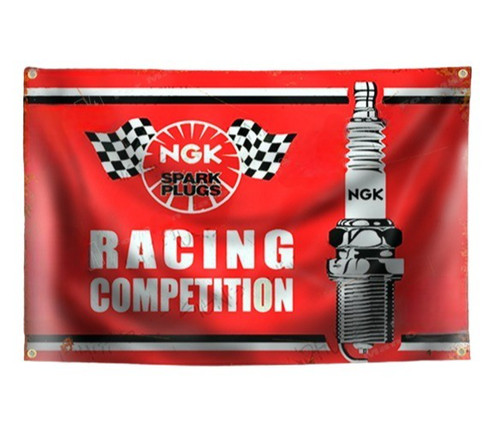 Ngk zündkerze flagge fahne - zündkerze,