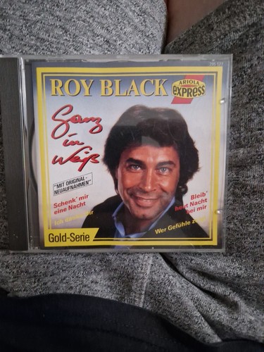Roy black ganz weiß - roy,