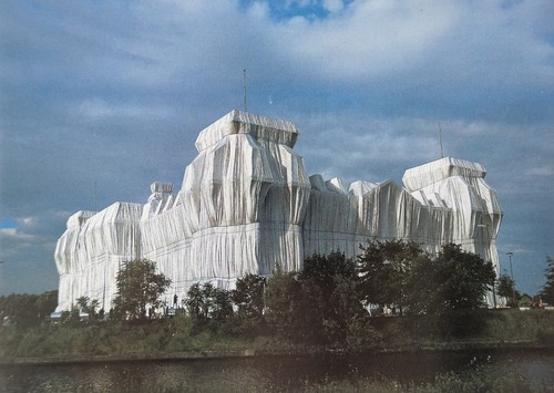 Christo kunstpostkarte - christo,