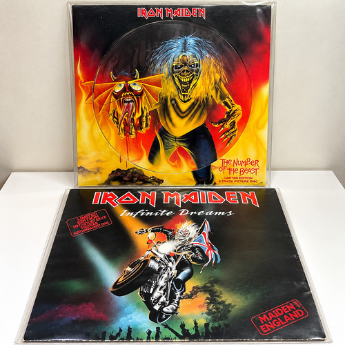 Iron maiden vinyl picture disc - maiden,