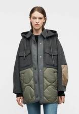 Mantel mit Strukturmix