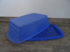 Tupperware Junge Welle Brotmax Brotkasten Brotbehälter 3390-A2 Box Gross blau