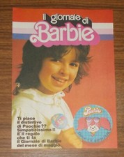 Seltene Werbung Mattel POOCHIE #14 Barbie Journal Promo 1984