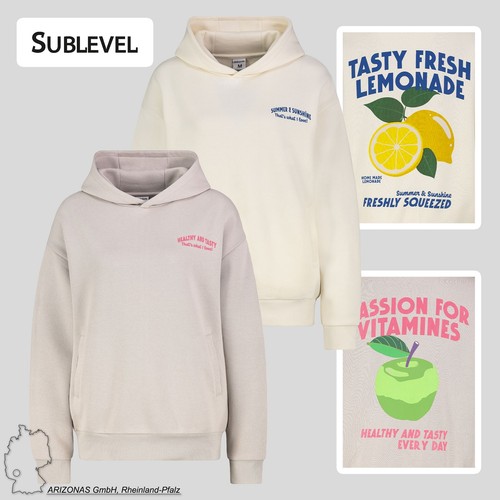 Sublevel hoodie pullover mit - hoodie,