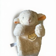 EBO Handpuppe Lamm 27cm Kinder Kuscheltier Stofftier