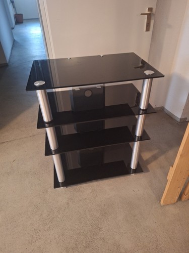 Hifi rack aus glas - glas, in