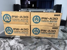 Vintage Pioneer PW-A30 woofers