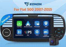 Eonon 7" Apple Carplay Android 13 Autoradio GPS Navi WIFI Für Fiat 500 2007-2015