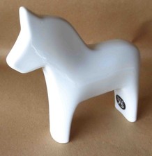 IKEA 75 Jahre Dalarna Dala Pferd weiß Deko Dekopferd Finansiel Vinterfint 2018