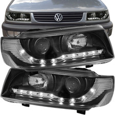 LED Scheinwerfer Set Schwarz für VW Passat 35i B4 Limousine & Variant 1993–1997
