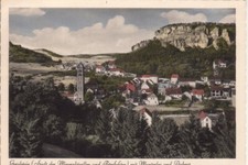 Postkarte :  GEROLSTEIN /Eifel -  mit Munterley und Auberg  ; ca. 1965