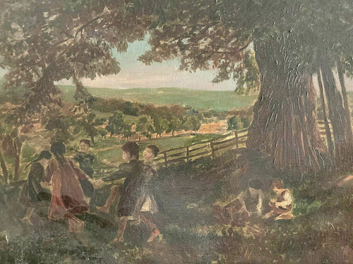 Altes original ölgemälde - altes,