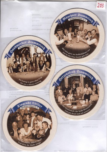 Serien bierdeckel - ,