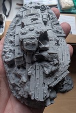Tabletop Tank Wrack Modell