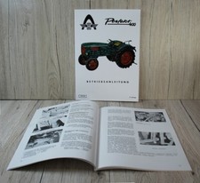 Hanomag Betriebsanleitung Traktor Perfekt 400