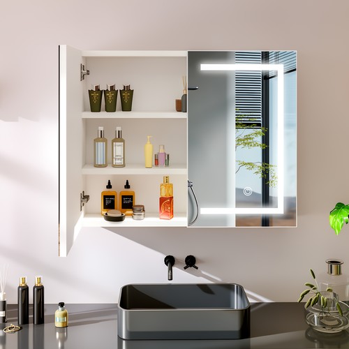 Spiegelschrank bad mit led - bad,