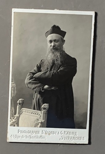 Altes foto cdv priester - foto,