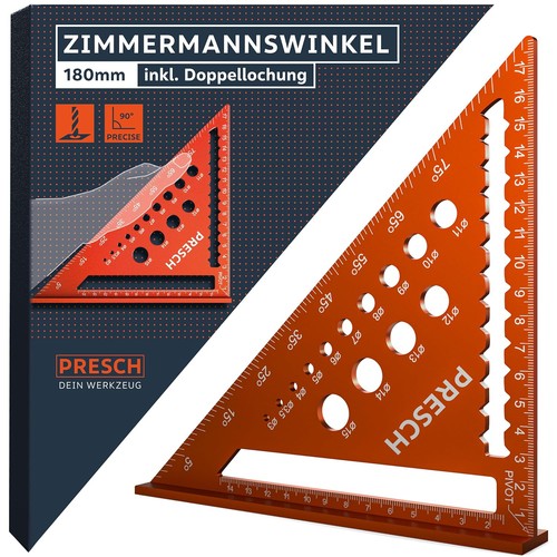 Zimmermannswinkel 180mm - ,