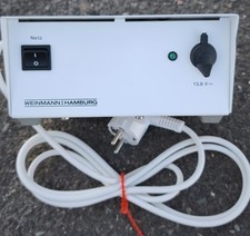 Weinmann 13,8 Volt Netzteil und Ladegerät für Accuvac