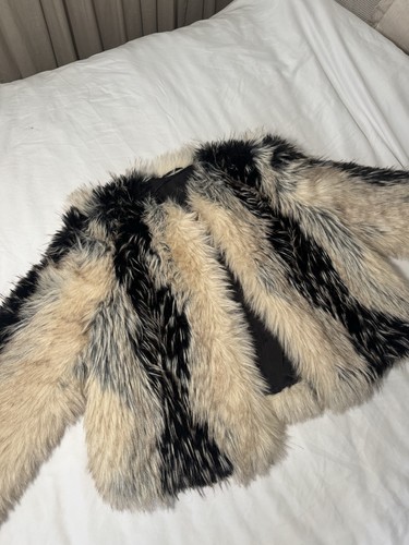 Zara damen kunstfelljacke - damen,
