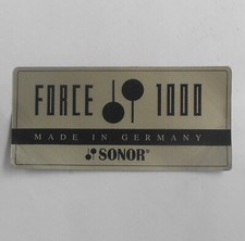 Sonor Force 1000 Badge Vintage