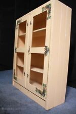 Shabby Chic! Antiker Vitrine / Bücherschrank / Standregal / Glastüren / Sammler