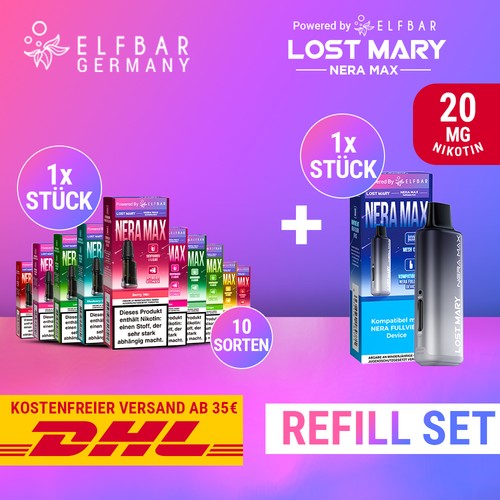 Elfbar lost mary nera - elfbar, max
